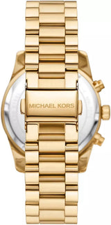 Michael Kors Lexington Chronograph Brown Dial Gold Steel Strap Watch For Women - MK7276 Buy Now By Michael Kors