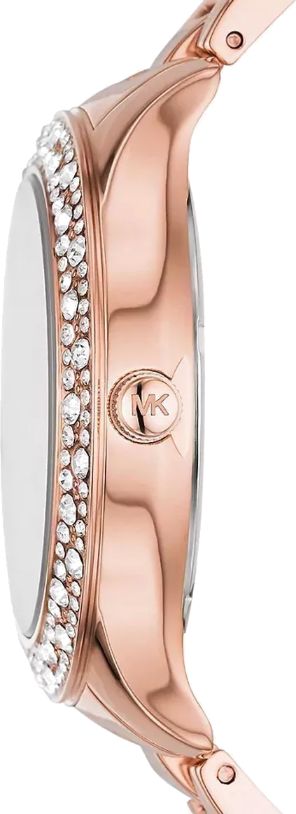 Michael Kors Liliane Three Hand Rose Gold Dial Rose Gold Steel Strap Watch For Women - MK4651 Buy Now By Michael Kors