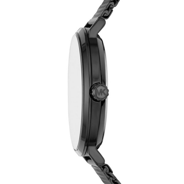 Michael Kors Auden Three-Hand Black Dial Black Mesh Strap Watch for Men - MK7152 Buy Now By Michael Kors