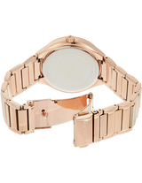 Michael Kors Kinley Rose Gold Dial Rose Gold Steel Strap Watch for Women - MK6210 Buy Now By Michael Kors