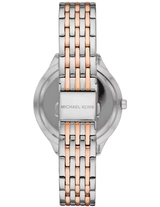 Michael Kors Mindy Three Hand White Dial Two Tone Steel Strap Watch For Women - MK7077 Buy Now By Michael Kors