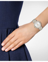 Michael Kors Darci Silver Dial Two Tone Steel Strap Watch for Women - MK3405 Buy Now By Michael Kors