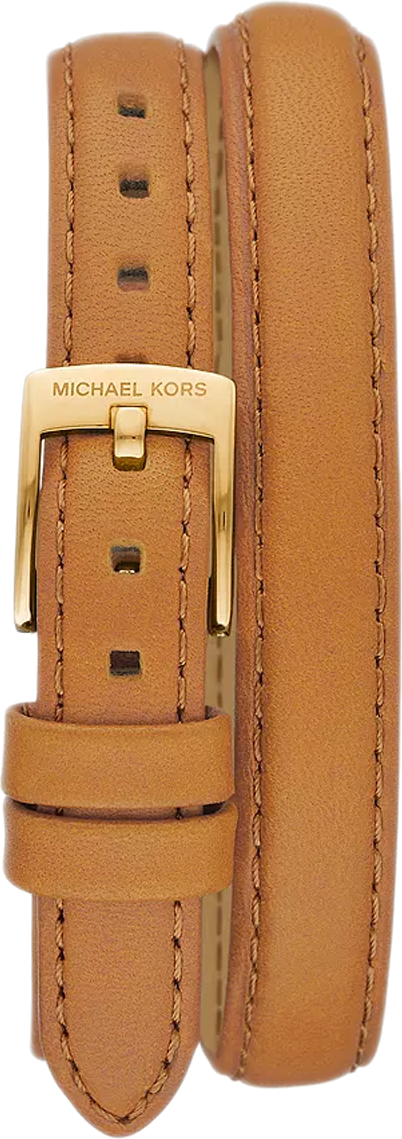 Michael Kors Empire Three Hand Gold Dial Brown Leather Strap Watch for Women - MK4721 Buy Now By Michael Kors