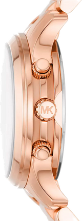 Michael Kors Runway Chronograph Rose Gold Dial Rose Gold Steel Strap Watch For Women - MK7327 Buy Now By Michael Kors