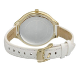 Michael Kors Slim Runway White Dial White Leather Strap Watch For Women - MK2273 Buy Now By Michael Kors
