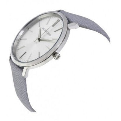Michael Kors Jaryn Quartz Silver Dial Grey Leather Strap Watch For Women - MK2470 Buy Now By Michael Kors