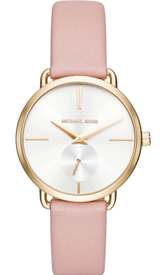 Michael Kors Portia Quartz White Dial Pink Leather Strap Watch For Women - MK2659 Buy Now By Michael Kors