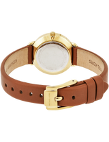 Michael Kors Portia Quartz White Dial Brown Leather Strap Watch For Women - MK2734 Buy Now By Michael Kors