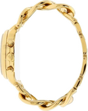 Michael Kors Runway Twist Gold Dial Gold Steel Strap Watch for Women - MK3131