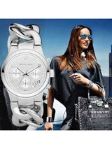 Michael Kors Runway Twist Silver Dial Silver Stainless Steel Strap Watch for Women - MK3149 Buy Now By Michael Kors