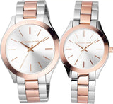 Michael Kors Runway White Dial Two Tone Stainless Steel Strp Watch for Women - MK3204A Buy Now By Michael Kors
