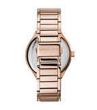 Michael Kors Kerry Mother of Pearl Dial Rose Gold Steel Strap Watch for Women - MK3313