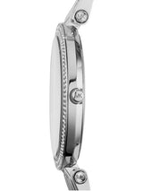 Michael Kors Darci Crystal Pink Dial Silver Stainless Steel Strap Watch for Women - MK3352 Buy Now By Michael Kors