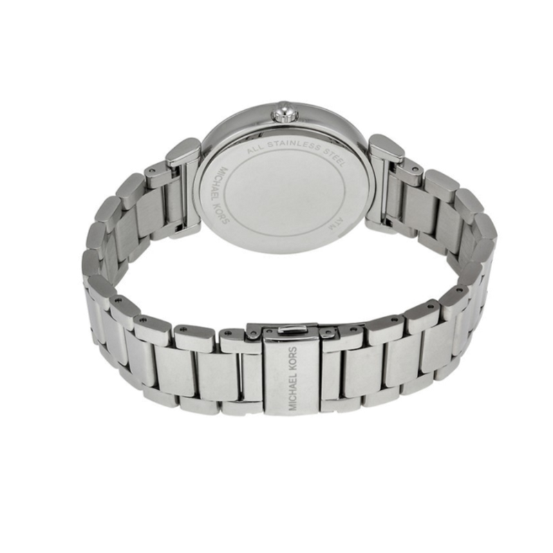 Michael Kors Catlin Silver Dial Silver Steel Strap Watch for Women - MK3355 Buy Now By Michael Kors