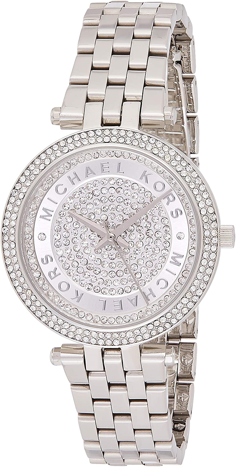 Michael Kors Darci Silver Dial Silver Steel Strap Watch for Women - MK3476 Buy Now By Michael Kors