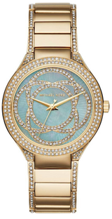 Michael Kors Kerry Mother of Pearl Dial Gold Steel Strap Watch for Women - MK3481 Buy Now By Michael Kors