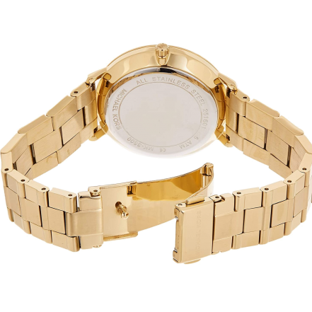 Michael Kors Jaryn Analog Quartz Gold Dial Gold Steel Strap Watch For Women - MK3500 Buy Now By Michael Kors