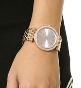 Michael Kors Darci Rose Gold Dial Rose Gold Steel Strap Watch for Women - MK3507 Buy Now By Michael Kors