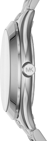 Michael Kors Mini Slim Runway Silver Dial Silver Steel Strap Watch for Women - MK3548 Buy Now By Michael Kors