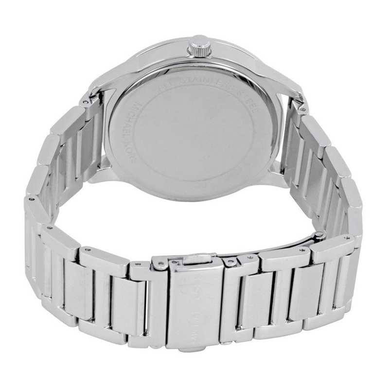 Michael Kors Harman Analog Silver Dial Silver Steel Strap Watch For Women - MK3672 Buy Now By Michael Kors