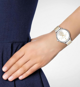 Michael Kors Silver Dial Two Tone Steel Strap Watch for Women - MK3679 Buy Now By Michael Kors
