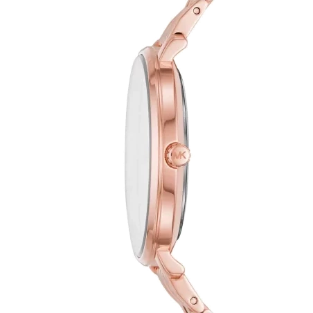 Michael Kors Pyper Three-Hand Rose Gold Dial Rose Gold Steel Strap Watch For Women - MK3897 Buy Now By Michael Kors