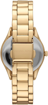 Michael Kors Lauryn Quartz Mother of Pearl Gold Dial Gold Steel Strap Watch For Women - MK4490 Buy Now By Michael Kors