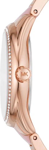 Michael Kors Janelle Analog Rose Gold Dial Two Tone Steel Strap Watch For Women - MK4731 Buy Now By Michael Kors