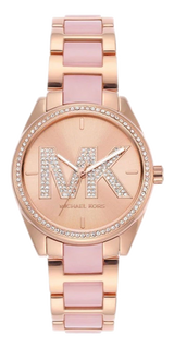Michael Kors Janelle Analog Rose Gold Dial Two Tone Steel Strap Watch For Women - MK4731 Buy Now By Michael Kors