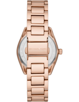 Michael Kors Janelle Analog Rose Gold Dial Two Tone Steel Strap Watch For Women - MK4731 Buy Now By Michael Kors