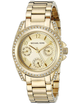 Michael Kors Runway Gold Dial Gold Steel Strap Watch for Women - MK5166 Buy Now By Michael Kors