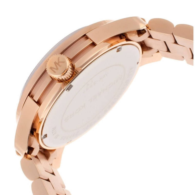 Michael Kors Runway Rose Gold Dial Rose Gold Steel Strap Watch for Women - MK5661 Buy Now By Michael Kors