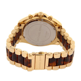 Michael Kors Bradshaw Chronograph Brown Dial Two Tone Steel Strap Watch For Women - MK5696 Buy Now By Michael Kors