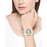 Michael Kors Runway Gold Dial Gold Steel Strap Watch for Women - MK5706 Buy Now By Michael Kors
