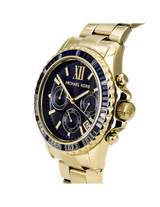 Michael Kors Everest Chronograph Blue Dial Gold Steel Strap Watch for Women - MK5754 Buy Now By Michael Kors