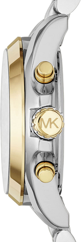 Michael Kors Bradshaw Chronograph Silver Dial Two Tone Steel Strap Watch For Women - MK5855 Buy Now By Michael Kors