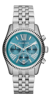 Michael Kors Lexington Chronograph Blue Dial Silver Steel Strap Watch For Women - MK5887 Buy Now By Michael Kors