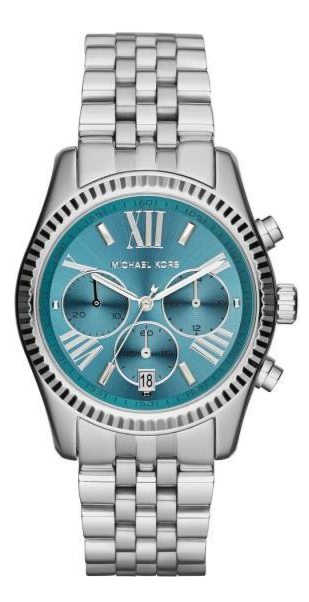 Michael Kors Lexington Chronograph Blue Dial Silver Steel Strap Watch For Women - MK5887 Buy Now By Michael Kors