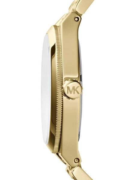 Michael Kors Channing Turquoise Dial Gold Steel Strap Watch For Women - MK5894 Buy Now By Michael Kors