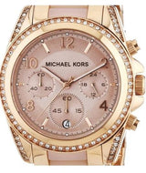 Michael Kors Blair Chronograph Rose Gold Dial Two Tone Steel Strap Watch for Women - MK5943 Buy Now By Michael Kors