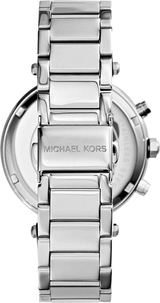 Michael Kors Parker Chronograph Blue Dial Silver Steel Strap Watch for Women - MK6117 Buy Now By Michael Kors