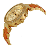 Michael Kors Parker Gold Dial Two Tone Steel Strap Watch for Women - MK6139 Buy Now By Michael Kors
