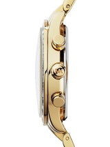 Michael Kors Brinkley Diamonds Gold Dial Gold Steel Strap Watch for Women - MK6187 Buy Now By Michael Kors