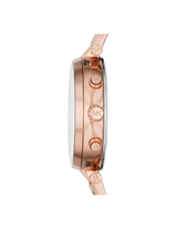 Michael Kors Sawyer Rose Gold Dial Rose Gold Steel Strap Watch for Women - MK6226 Buy Now By Michael Kors