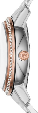 Michael Kors Whitley Analog White Dial Two Tone Steel Strap Watch For Women - MK6228 Buy Now By Michael Kors