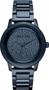 Michael Kors Kinley Blue Dial Blue Steel Strap Watch for Women - MK6246 Buy Now By Michael Kors