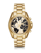 Michael Kors Bradshaw Stop Hunger Black Gold Dial Gold Steel Strap Watch for Women - MK6272 Buy Now By Michael Kors