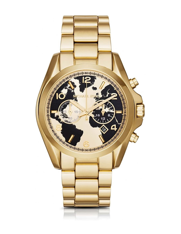Michael Kors Bradshaw Stop Hunger Black Gold Dial Gold Steel Strap Watch for Women - MK6272 Buy Now By Michael Kors