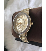 Michael Kors Madelyn Quartz Gold Dial Gold Steel Strap Watch For Women - MK6287 Buy Now By Michael Kors