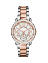 Michael Kors Madelyn Silver Dial Two Tone Steel Strap Watch for Women - MK6288 Buy Now By Michael Kors